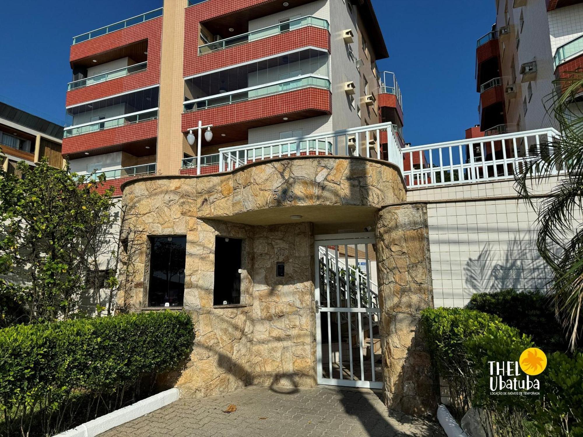 Thel Ubatuba - Apto 116/D, Costa Atlantica - Pe Na Areia Экстерьер фото