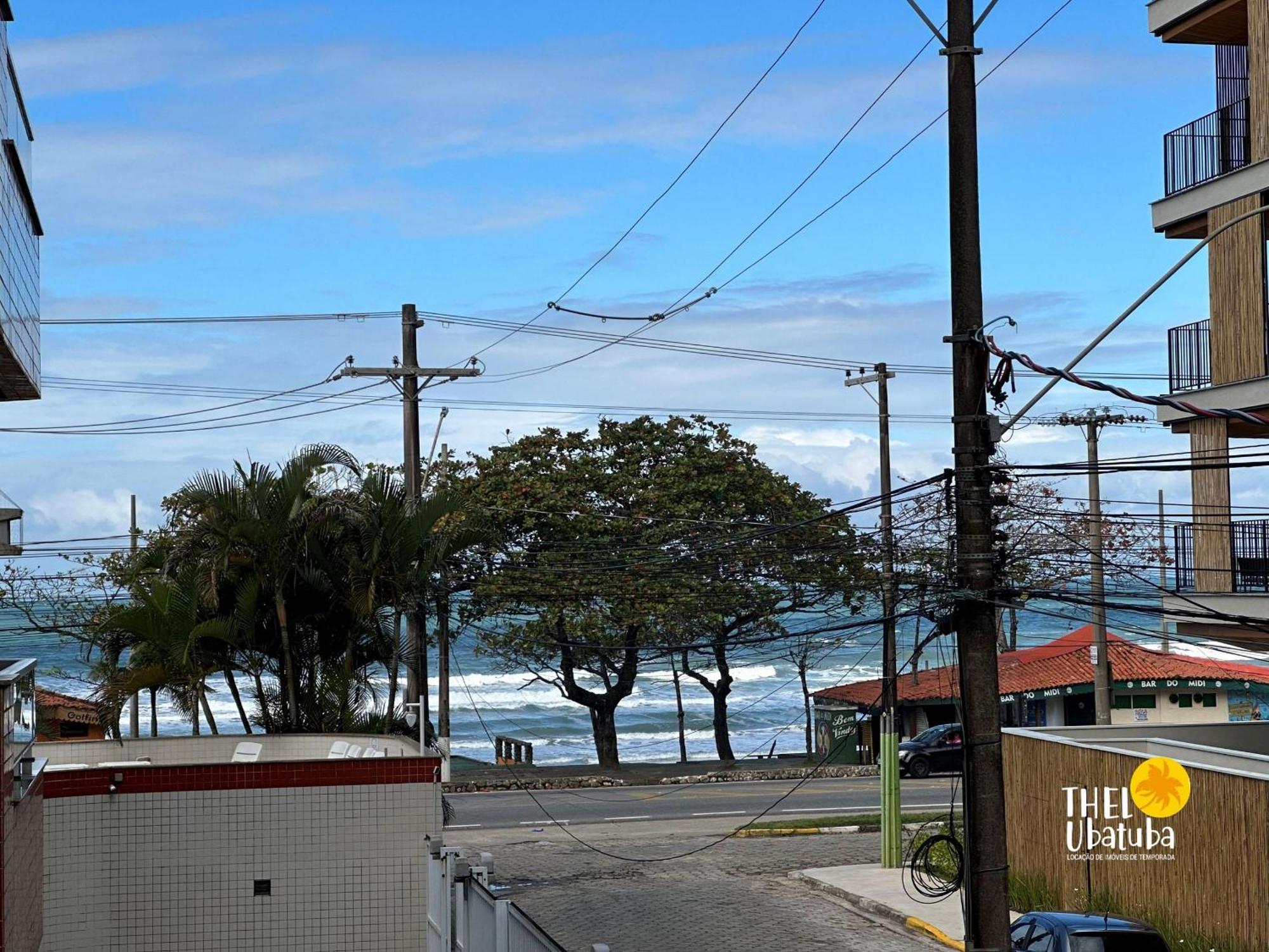 Thel Ubatuba - Apto 116/D, Costa Atlantica - Pe Na Areia Экстерьер фото